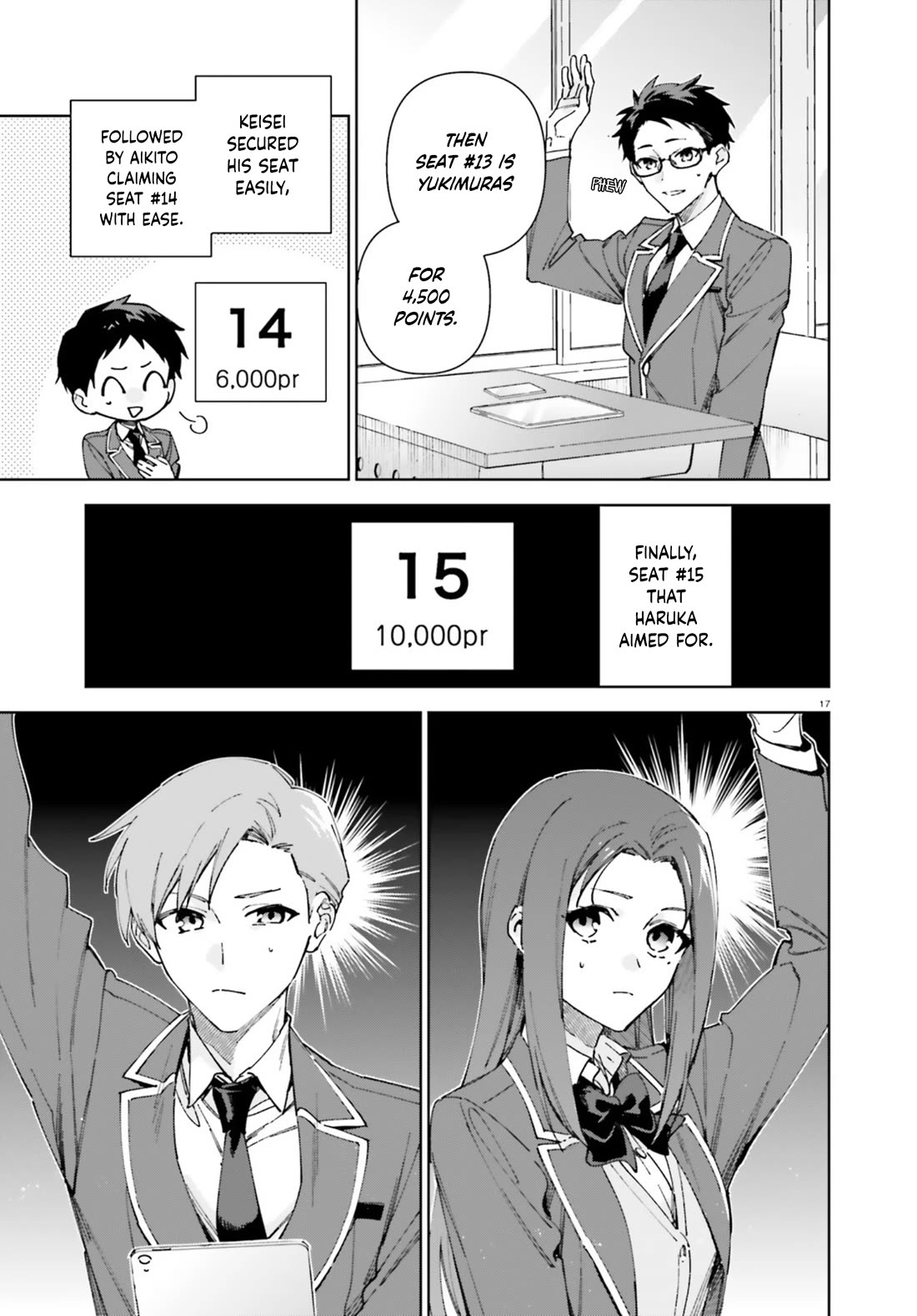Youkoso Jitsuryoku Shijou Shugi no Kyoushitsu e: 2-nensei-hen Chapter 19.60 page 17 - Chapter 19.60: EX:4-2