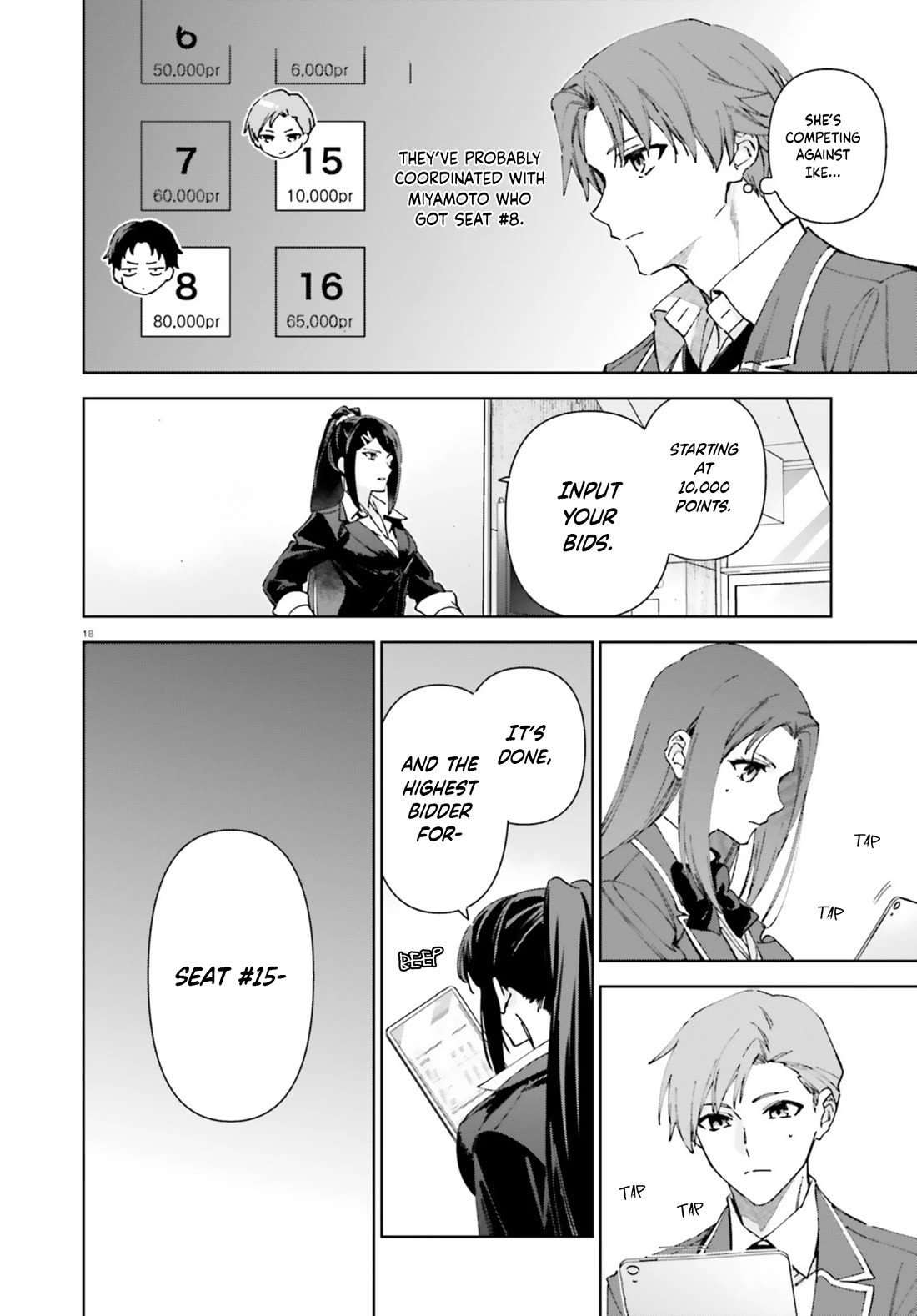Youkoso Jitsuryoku Shijou Shugi no Kyoushitsu e: 2-nensei-hen Chapter 19.60 page 18 - Chapter 19.60: EX:4-2