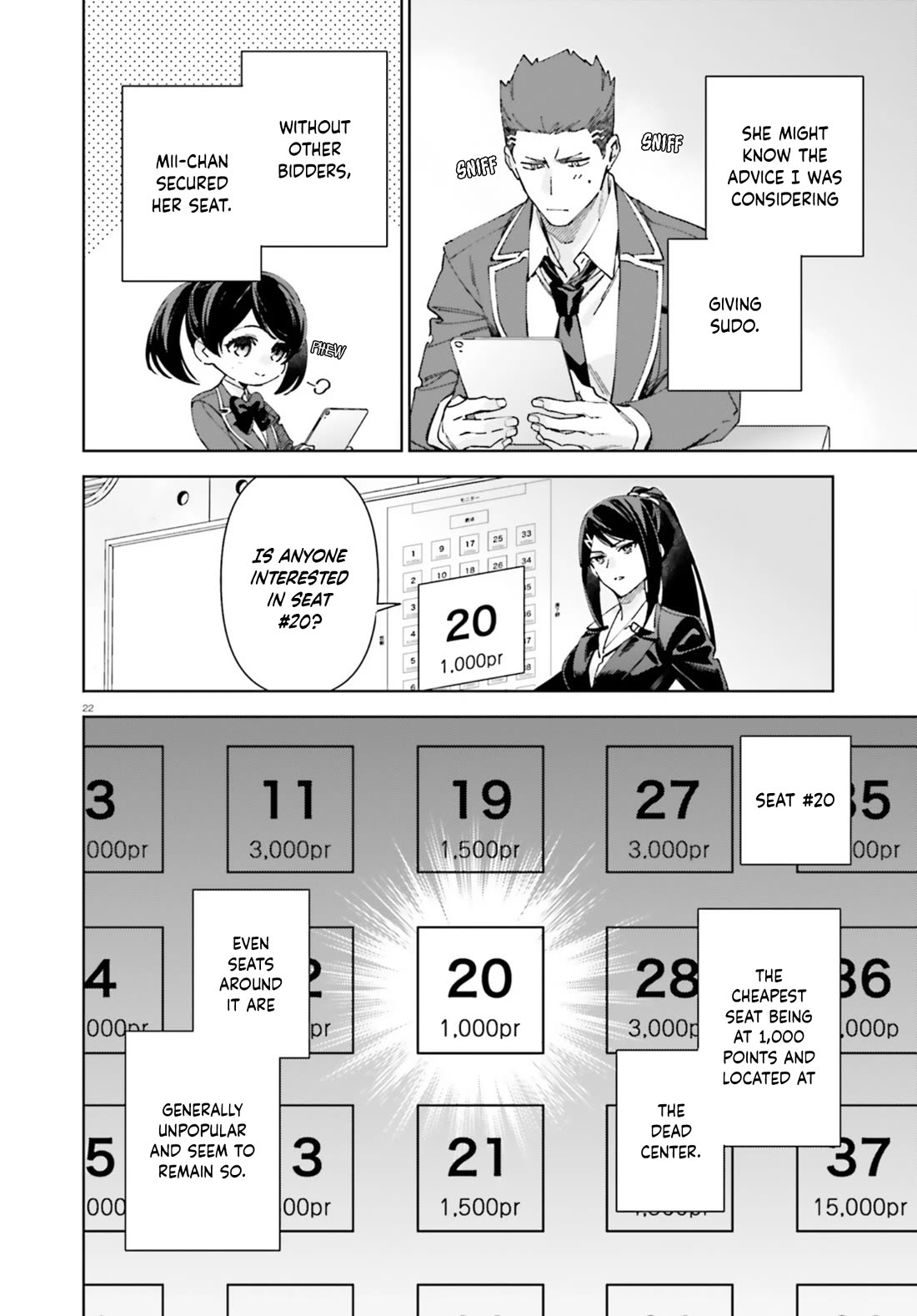 Youkoso Jitsuryoku Shijou Shugi no Kyoushitsu e: 2-nensei-hen Chapter 19.60 page 22 - Chapter 19.60: EX:4-2