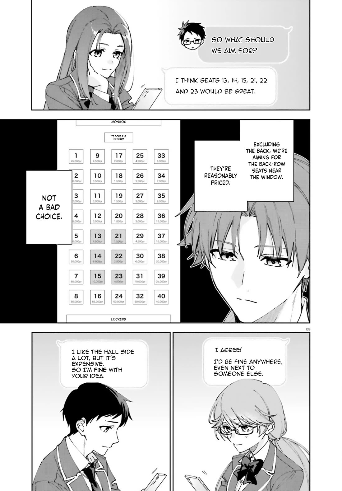 Youkoso Jitsuryoku Shijou Shugi no Kyoushitsu e: 2-nensei-hen Chapter 19.60 page 9 - Chapter 19.60: EX:4-2