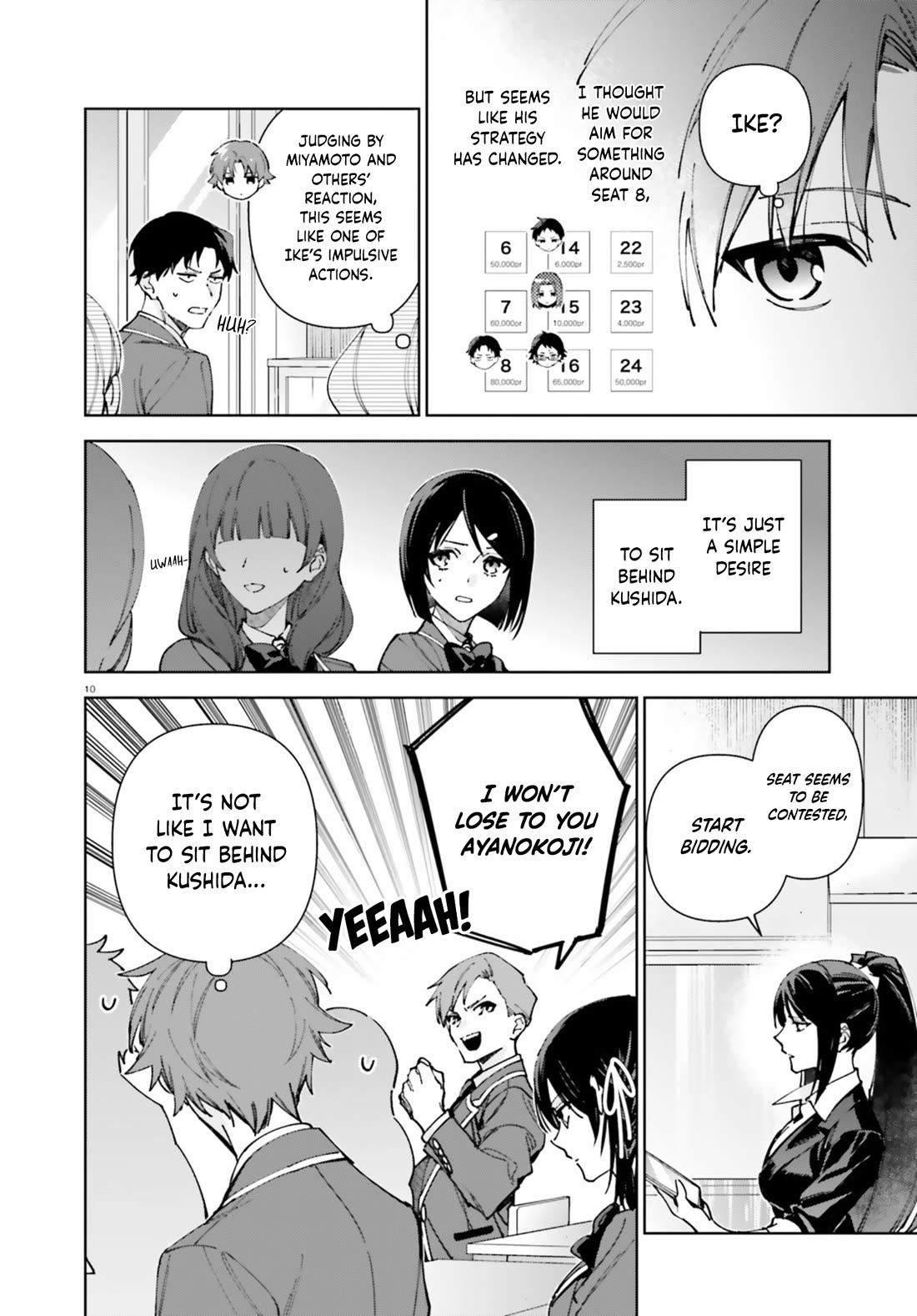 Youkoso Jitsuryoku Shijou Shugi no Kyoushitsu e: 2-nensei-hen Chapter 19.70 page 10 - Chapter 19.70: EX:4-3