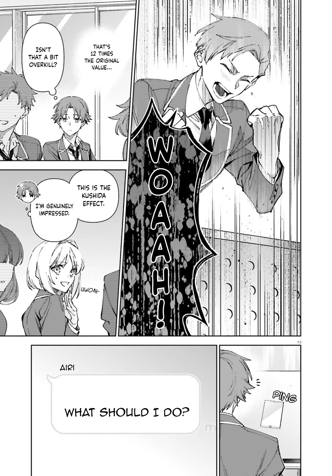 Youkoso Jitsuryoku Shijou Shugi no Kyoushitsu e: 2-nensei-hen Chapter 19.70 page 13 - Chapter 19.70: EX:4-3