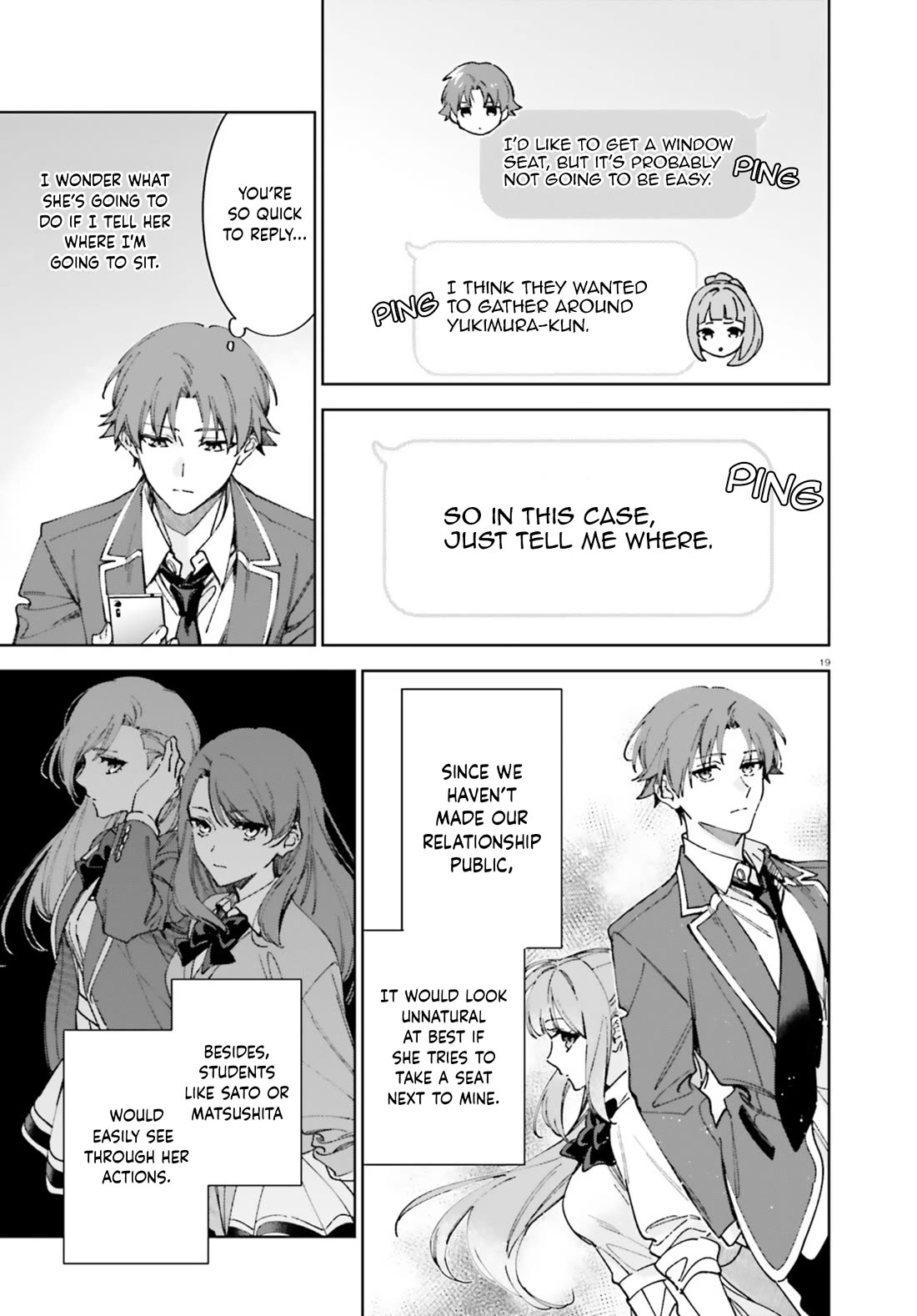 Youkoso Jitsuryoku Shijou Shugi no Kyoushitsu e: 2-nensei-hen Chapter 19.70 page 19 - Chapter 19.70: EX:4-3