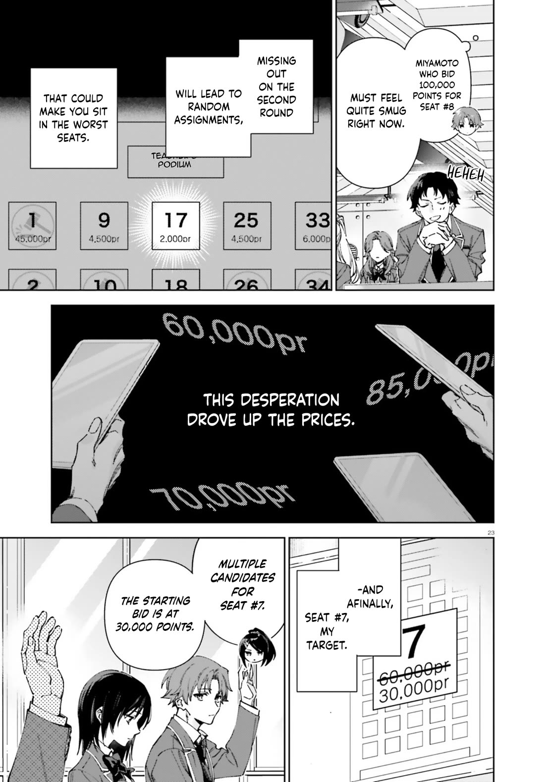 Youkoso Jitsuryoku Shijou Shugi no Kyoushitsu e: 2-nensei-hen Chapter 19.70 page 23 - Chapter 19.70: EX:4-3