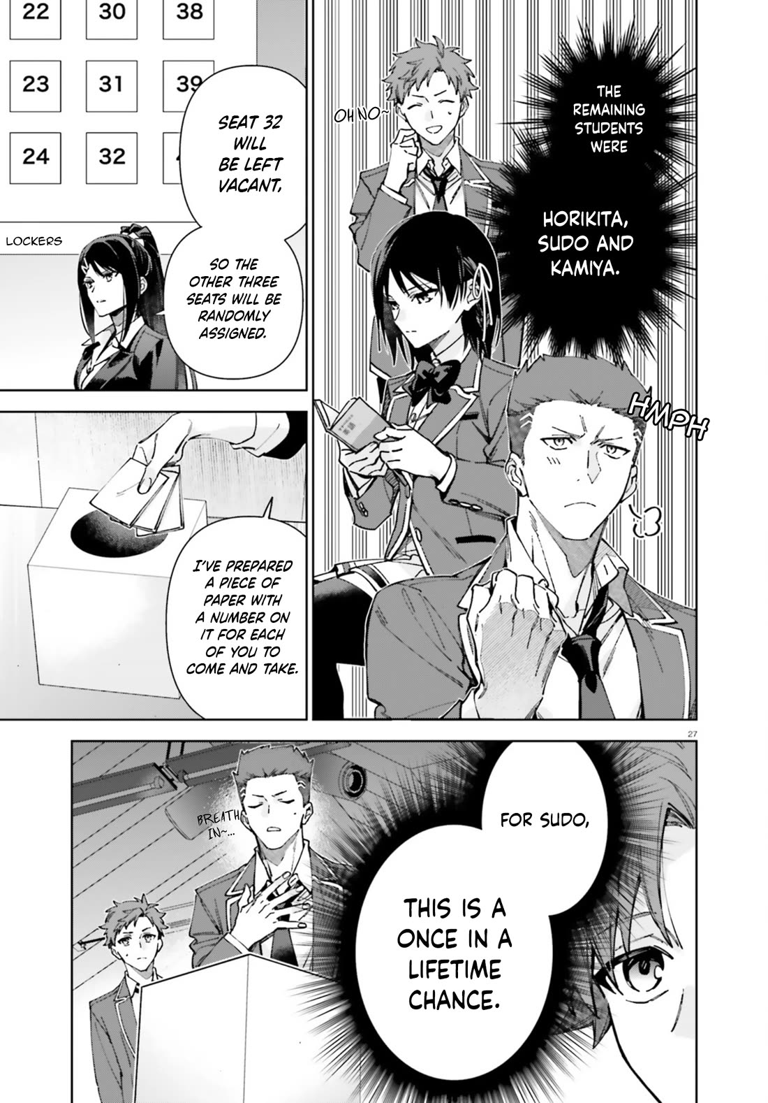 Youkoso Jitsuryoku Shijou Shugi no Kyoushitsu e: 2-nensei-hen Chapter 19.70 page 27 - Chapter 19.70: EX:4-3