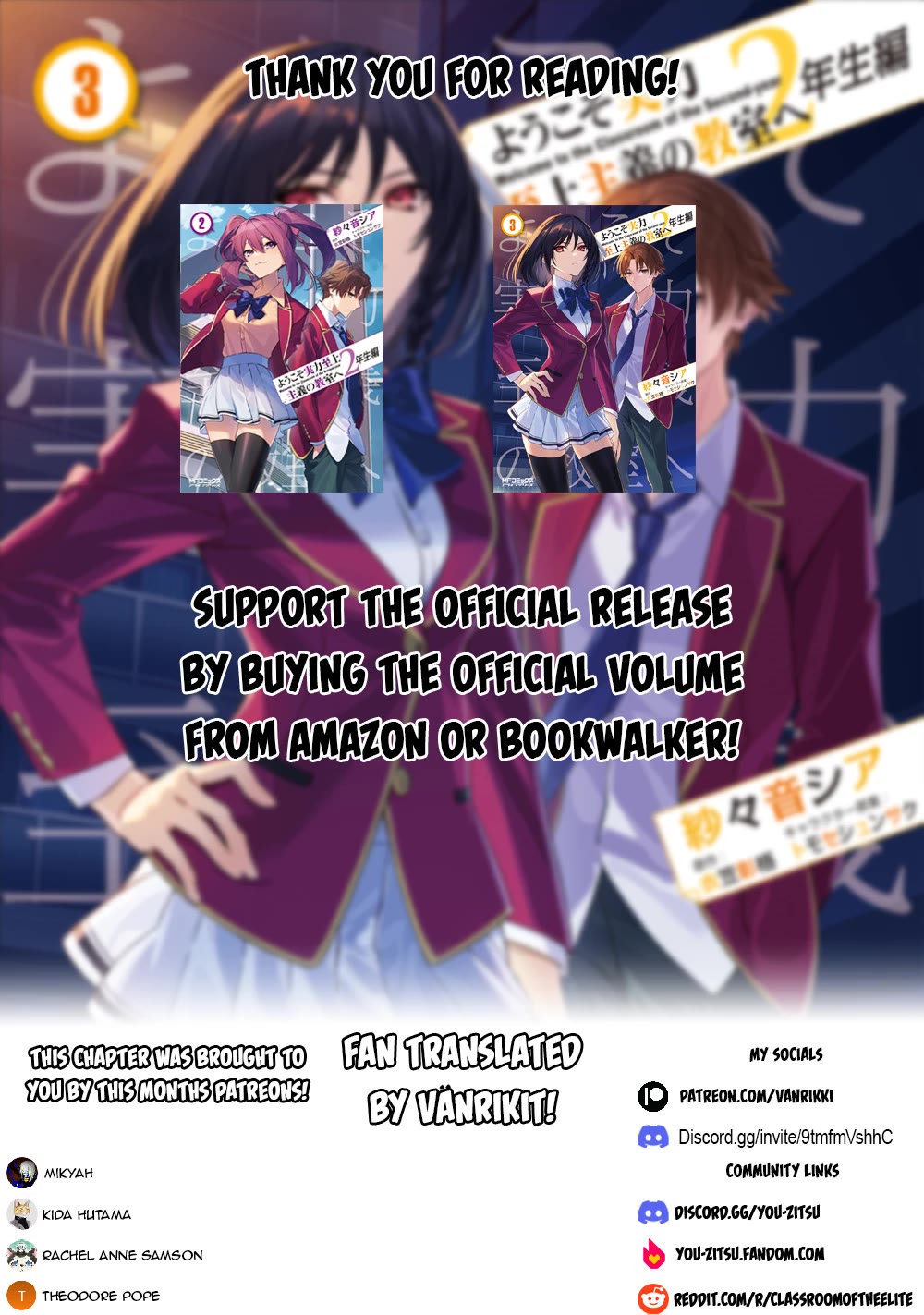 Youkoso Jitsuryoku Shijou Shugi no Kyoushitsu e: 2-nensei-hen Chapter 19.70 page 31 - Chapter 19.70: EX:4-3