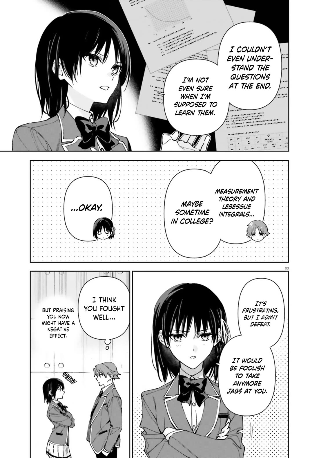 Youkoso Jitsuryoku Shijou Shugi no Kyoushitsu e: 2-nensei-hen Chapter 19 page 3 - Chapter 19: Room 19