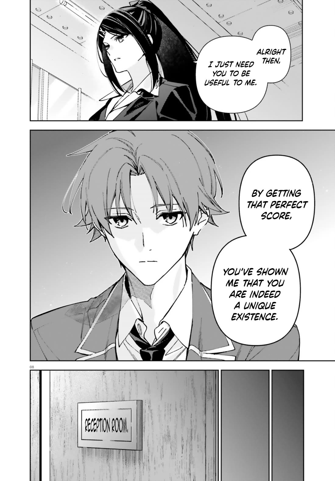 Youkoso Jitsuryoku Shijou Shugi no Kyoushitsu e: 2-nensei-hen Chapter 19 page 8 - Chapter 19: Room 19