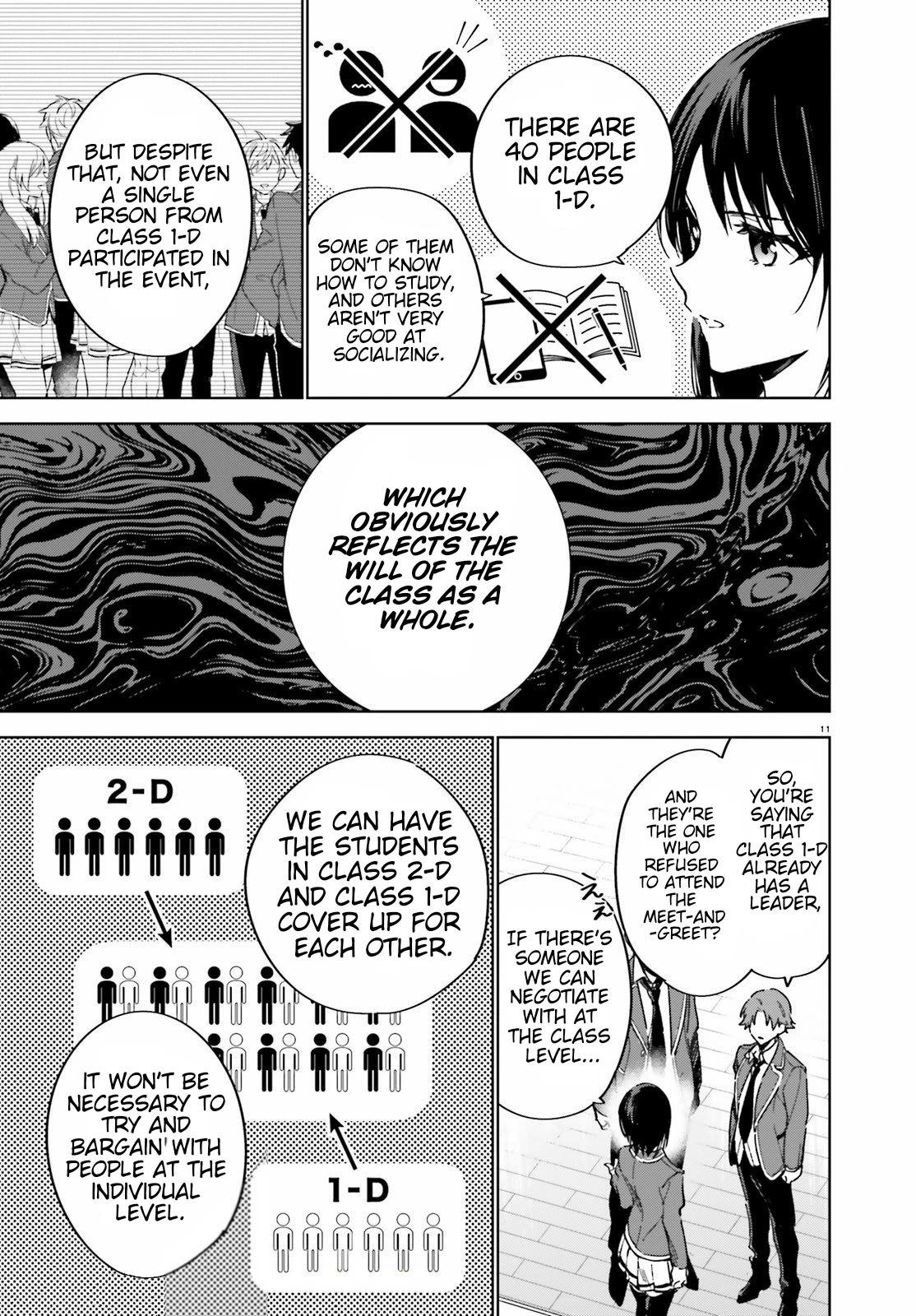 Youkoso Jitsuryoku Shijou Shugi no Kyoushitsu e: 2-nensei-hen Chapter 2 page 11 - Chapter 2: Room 2