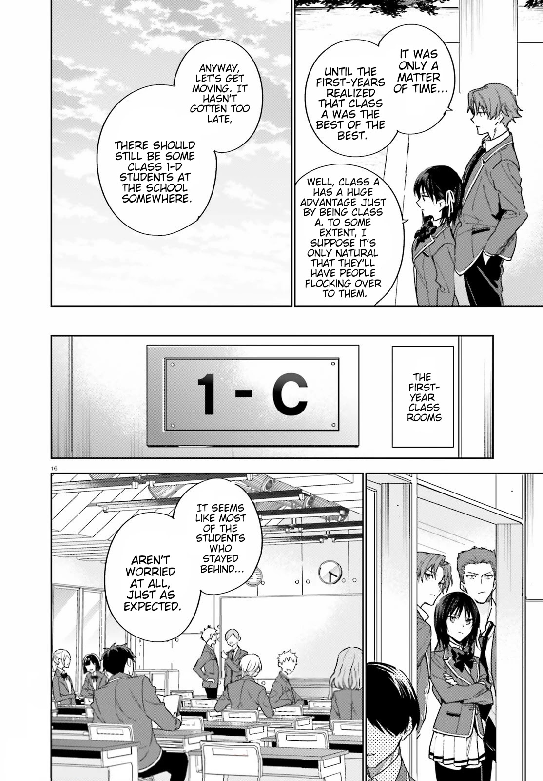 Youkoso Jitsuryoku Shijou Shugi no Kyoushitsu e: 2-nensei-hen Chapter 2 page 16 - Chapter 2: Room 2