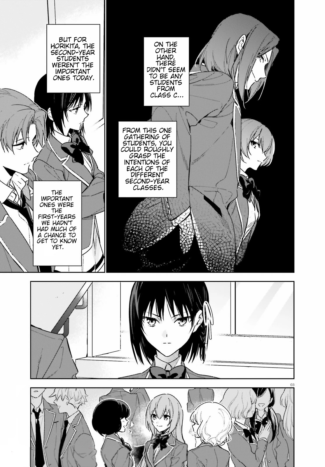 Youkoso Jitsuryoku Shijou Shugi no Kyoushitsu e: 2-nensei-hen Chapter 2 page 3 - Chapter 2: Room 2