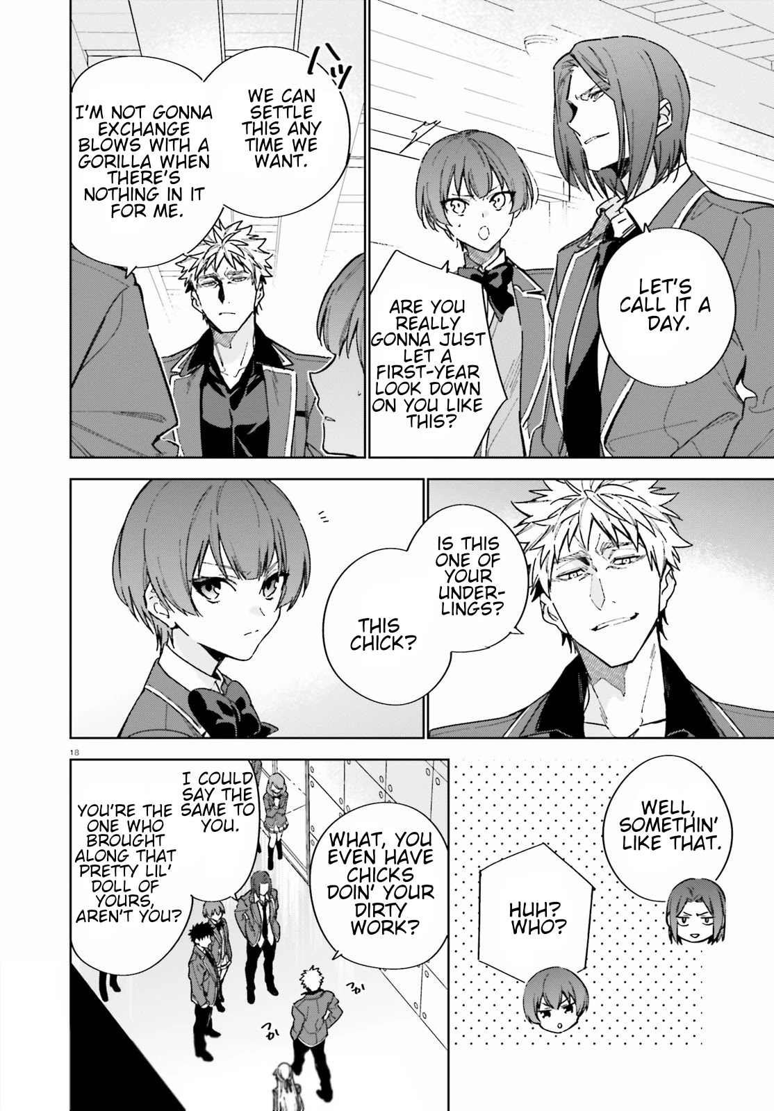 Youkoso Jitsuryoku Shijou Shugi no Kyoushitsu e: 2-nensei-hen Chapter 3 page 18 - Chapter 3: Room 3