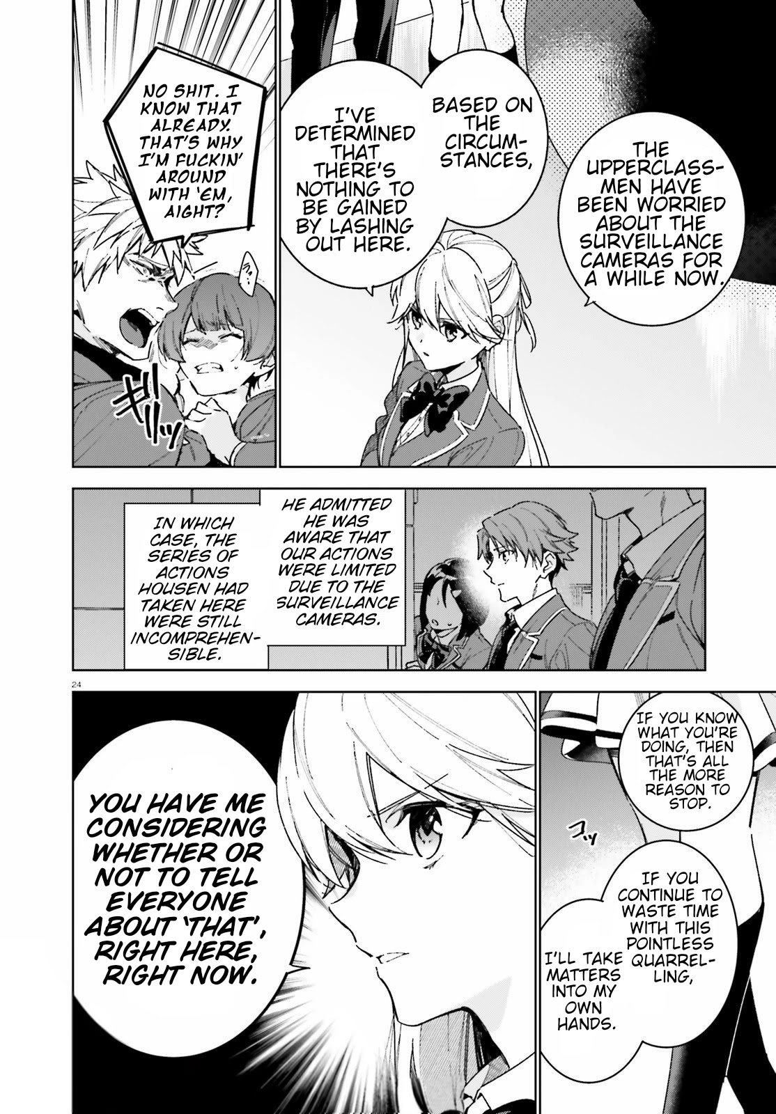 Youkoso Jitsuryoku Shijou Shugi no Kyoushitsu e: 2-nensei-hen Chapter 3 page 24 - Chapter 3: Room 3