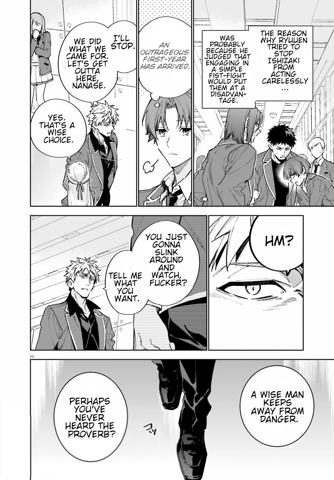 Youkoso Jitsuryoku Shijou Shugi no Kyoushitsu e: 2-nensei-hen Chapter 3 page 26 - Chapter 3: Room 3