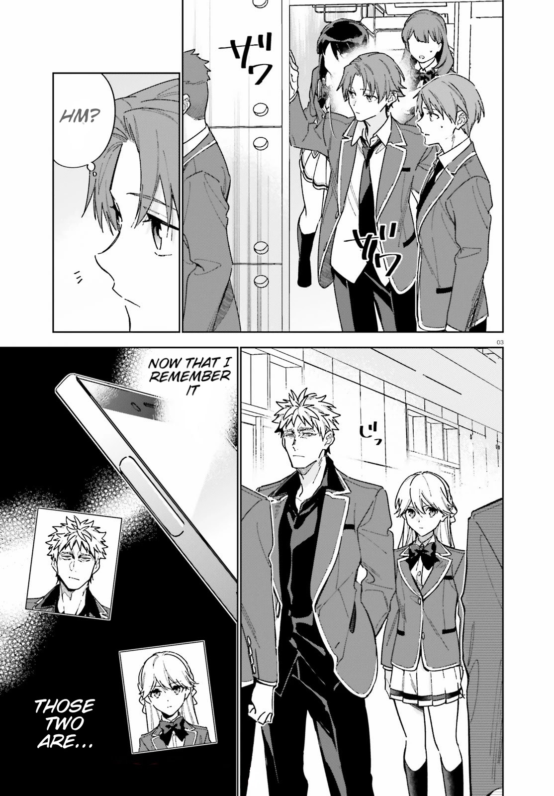 Youkoso Jitsuryoku Shijou Shugi no Kyoushitsu e: 2-nensei-hen Chapter 3 page 3 - Chapter 3: Room 3