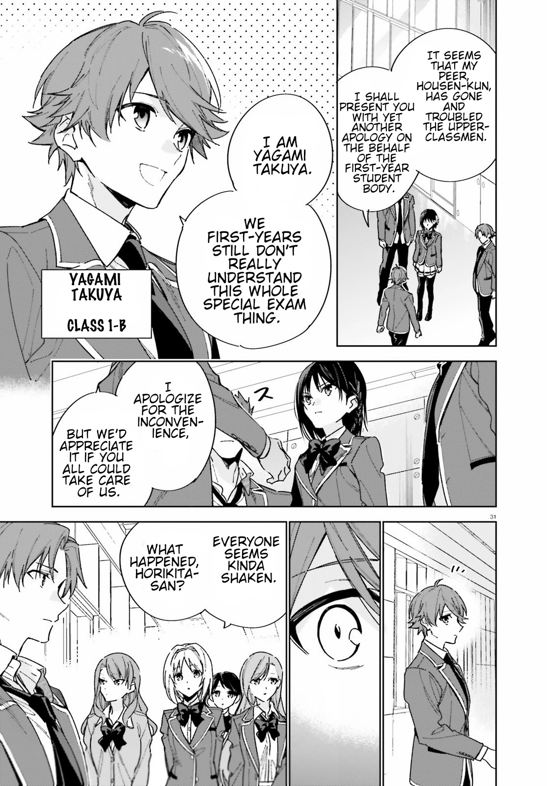 Youkoso Jitsuryoku Shijou Shugi no Kyoushitsu e: 2-nensei-hen Chapter 3 page 31 - Chapter 3: Room 3