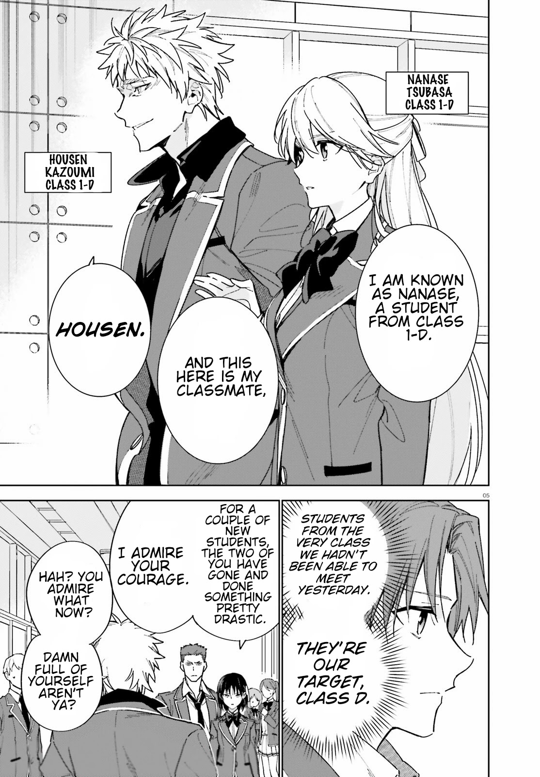 Youkoso Jitsuryoku Shijou Shugi no Kyoushitsu e: 2-nensei-hen Chapter 3 page 5 - Chapter 3: Room 3