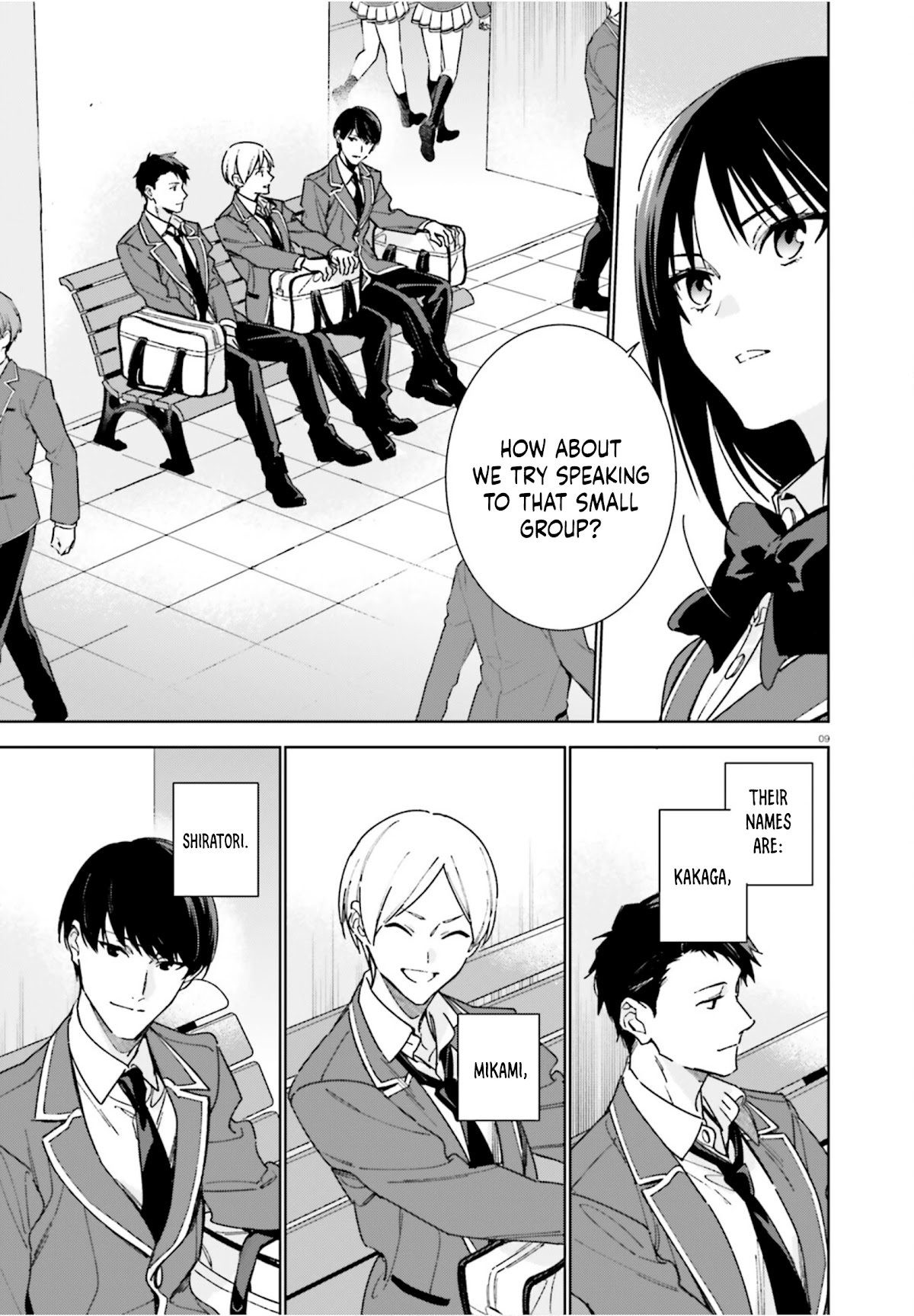 Youkoso Jitsuryoku Shijou Shugi no Kyoushitsu e: 2-nensei-hen Chapter 4 page 10 - Chapter 4: Room 4
