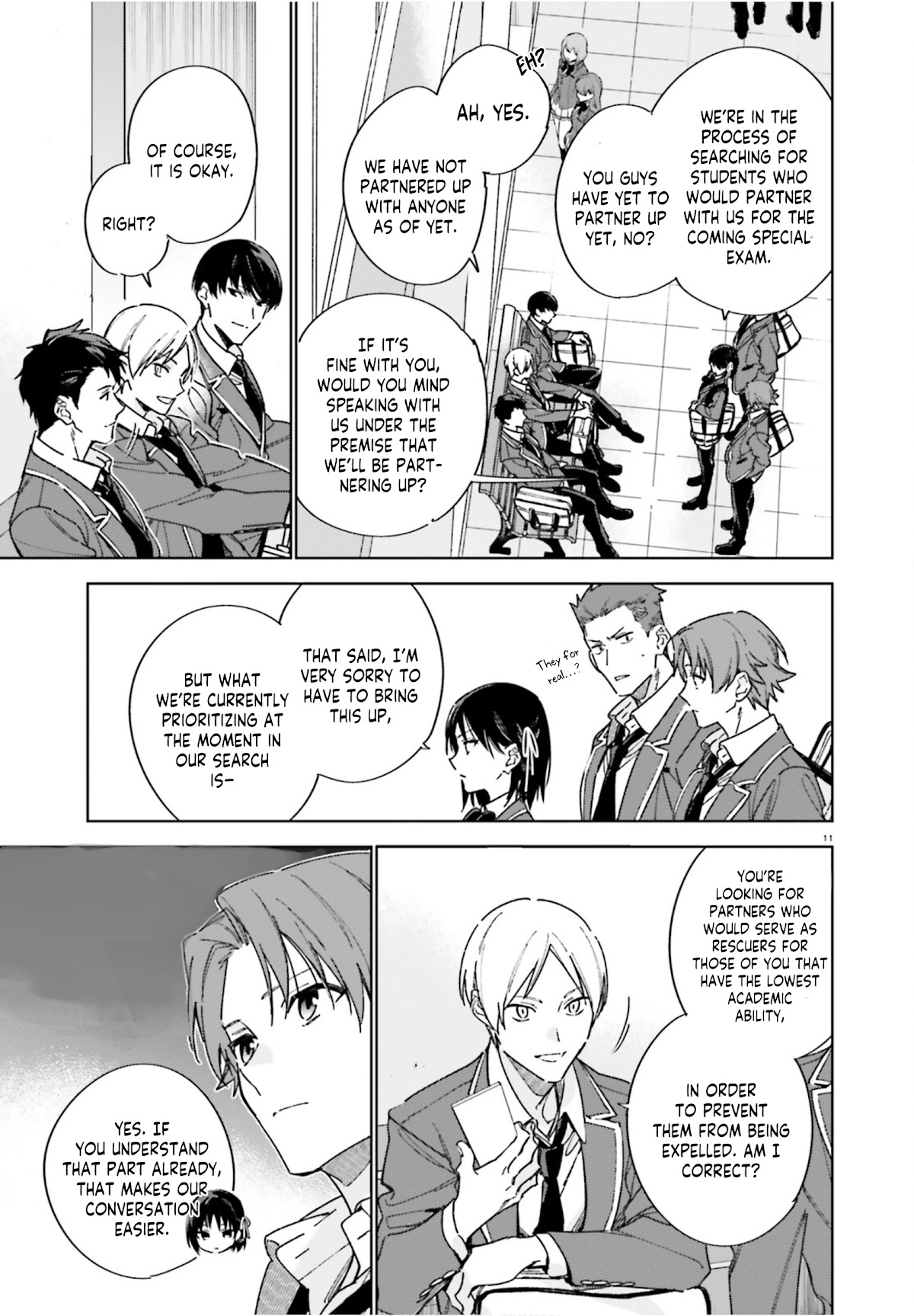 Youkoso Jitsuryoku Shijou Shugi no Kyoushitsu e: 2-nensei-hen Chapter 4 page 12 - Chapter 4: Room 4
