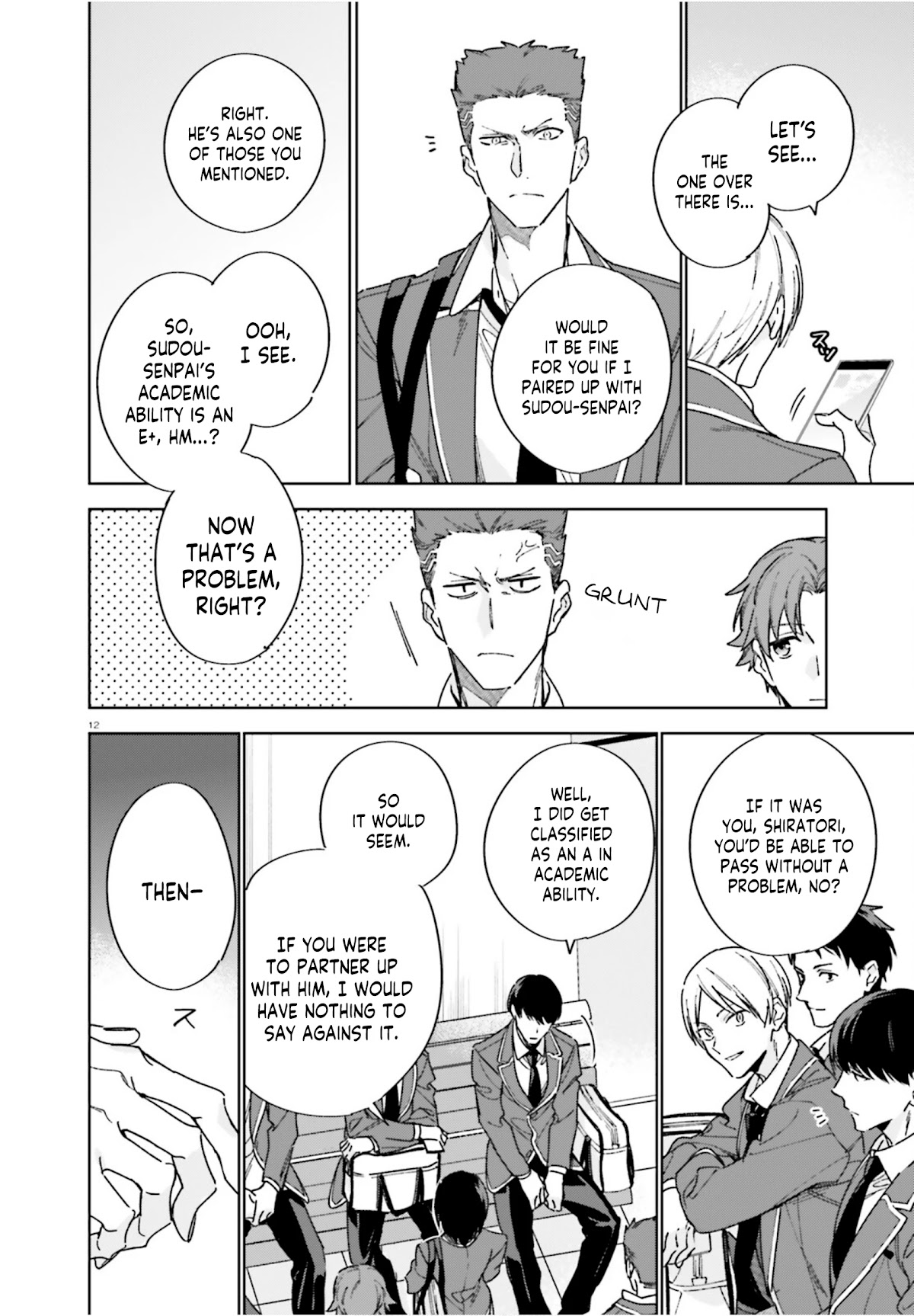 Youkoso Jitsuryoku Shijou Shugi no Kyoushitsu e: 2-nensei-hen Chapter 4 page 13 - Chapter 4: Room 4