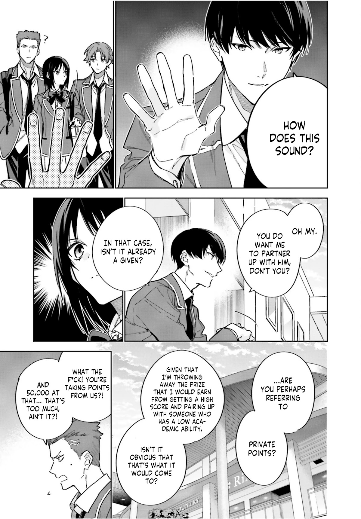 Youkoso Jitsuryoku Shijou Shugi no Kyoushitsu e: 2-nensei-hen Chapter 4 page 14 - Chapter 4: Room 4