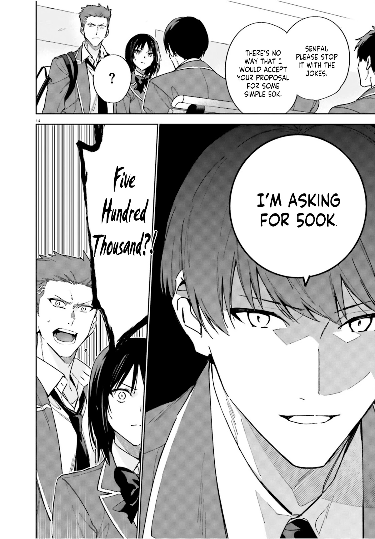 Youkoso Jitsuryoku Shijou Shugi no Kyoushitsu e: 2-nensei-hen Chapter 4 page 15 - Chapter 4: Room 4