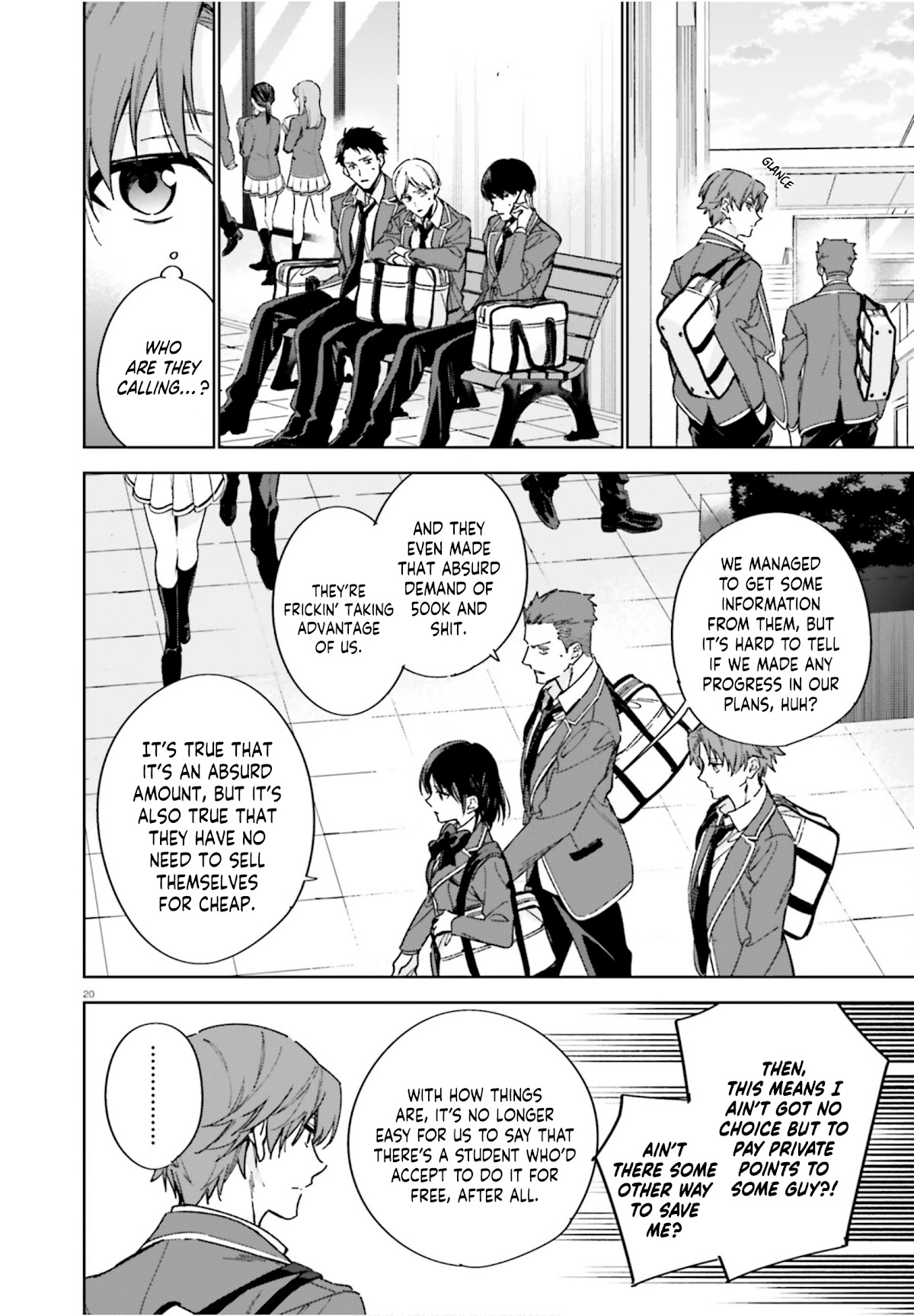 Youkoso Jitsuryoku Shijou Shugi no Kyoushitsu e: 2-nensei-hen Chapter 4 page 21 - Chapter 4: Room 4