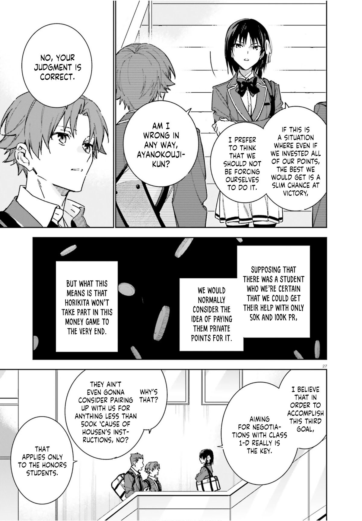 Youkoso Jitsuryoku Shijou Shugi no Kyoushitsu e: 2-nensei-hen Chapter 4 page 28 - Chapter 4: Room 4