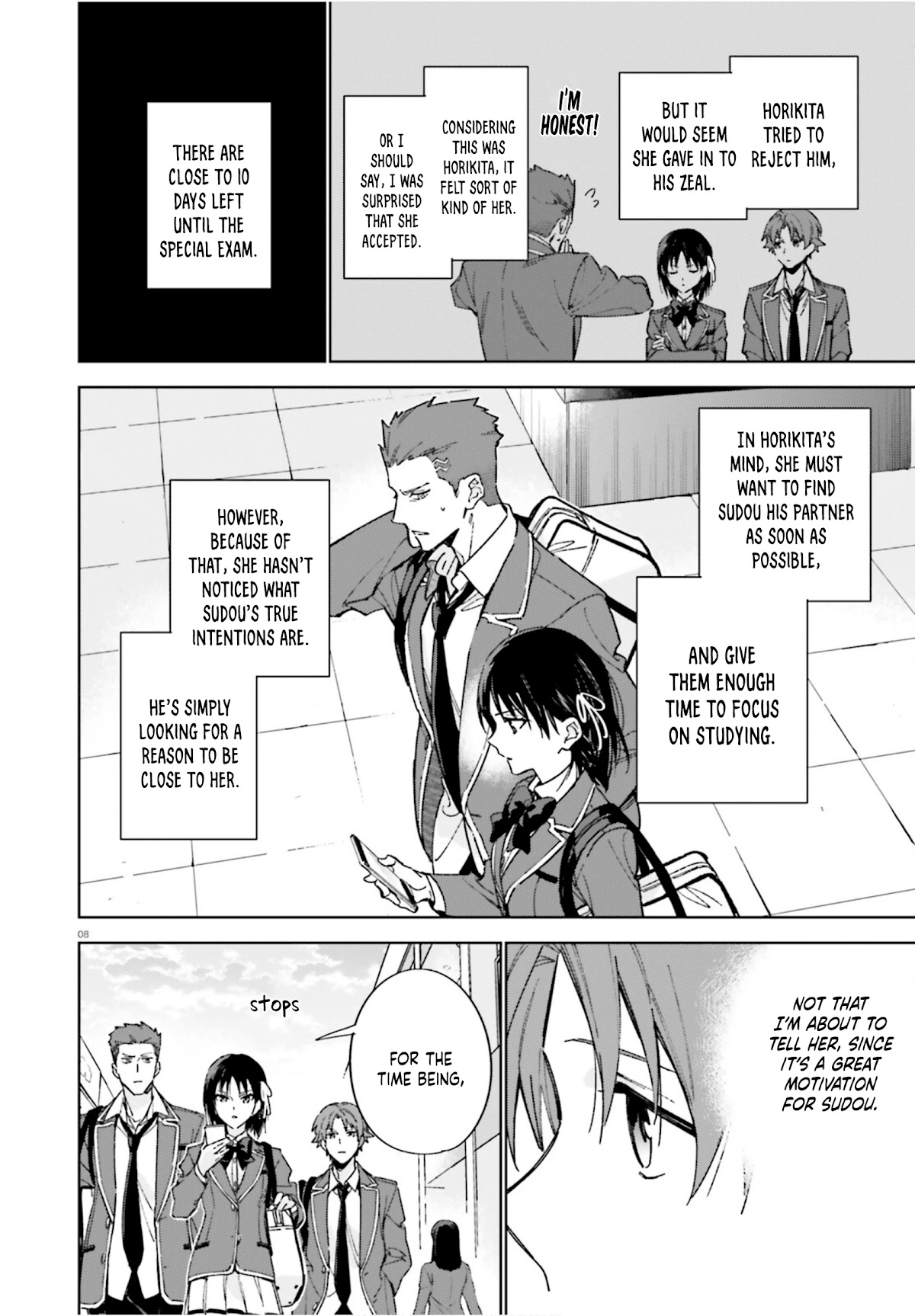 Youkoso Jitsuryoku Shijou Shugi no Kyoushitsu e: 2-nensei-hen Chapter 4 page 9 - Chapter 4: Room 4