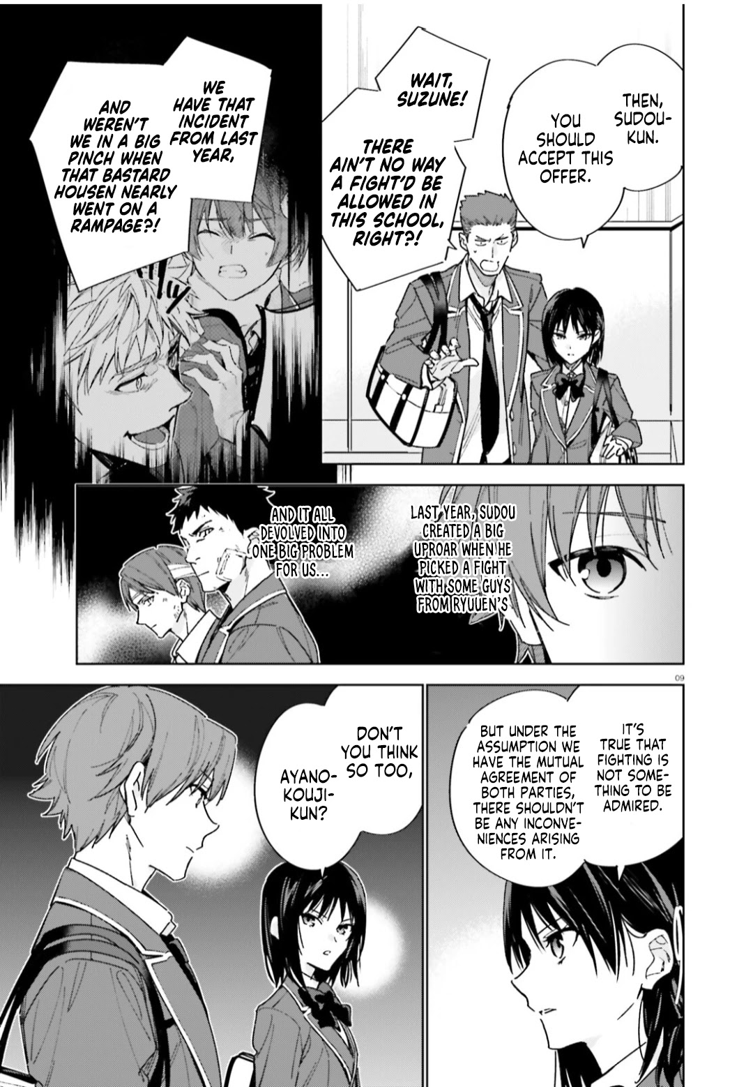 Youkoso Jitsuryoku Shijou Shugi no Kyoushitsu e: 2-nensei-hen Chapter 5 page 10 - Chapter 5: Room 5