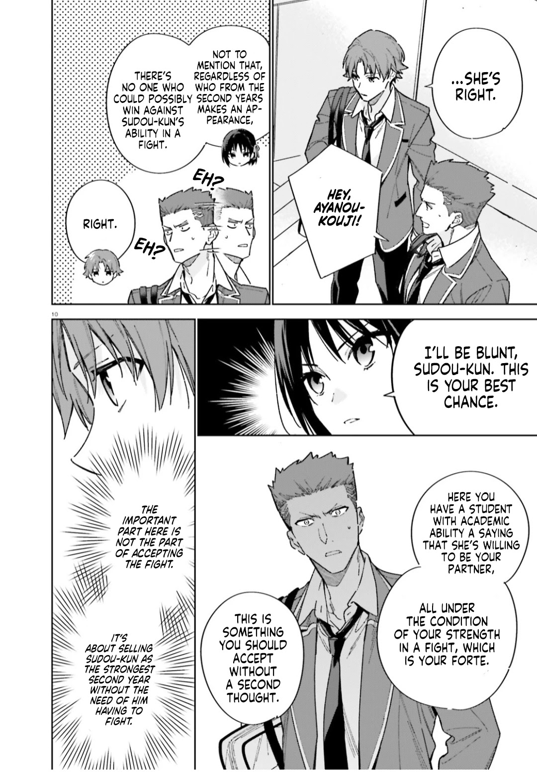 Youkoso Jitsuryoku Shijou Shugi no Kyoushitsu e: 2-nensei-hen Chapter 5 page 11 - Chapter 5: Room 5