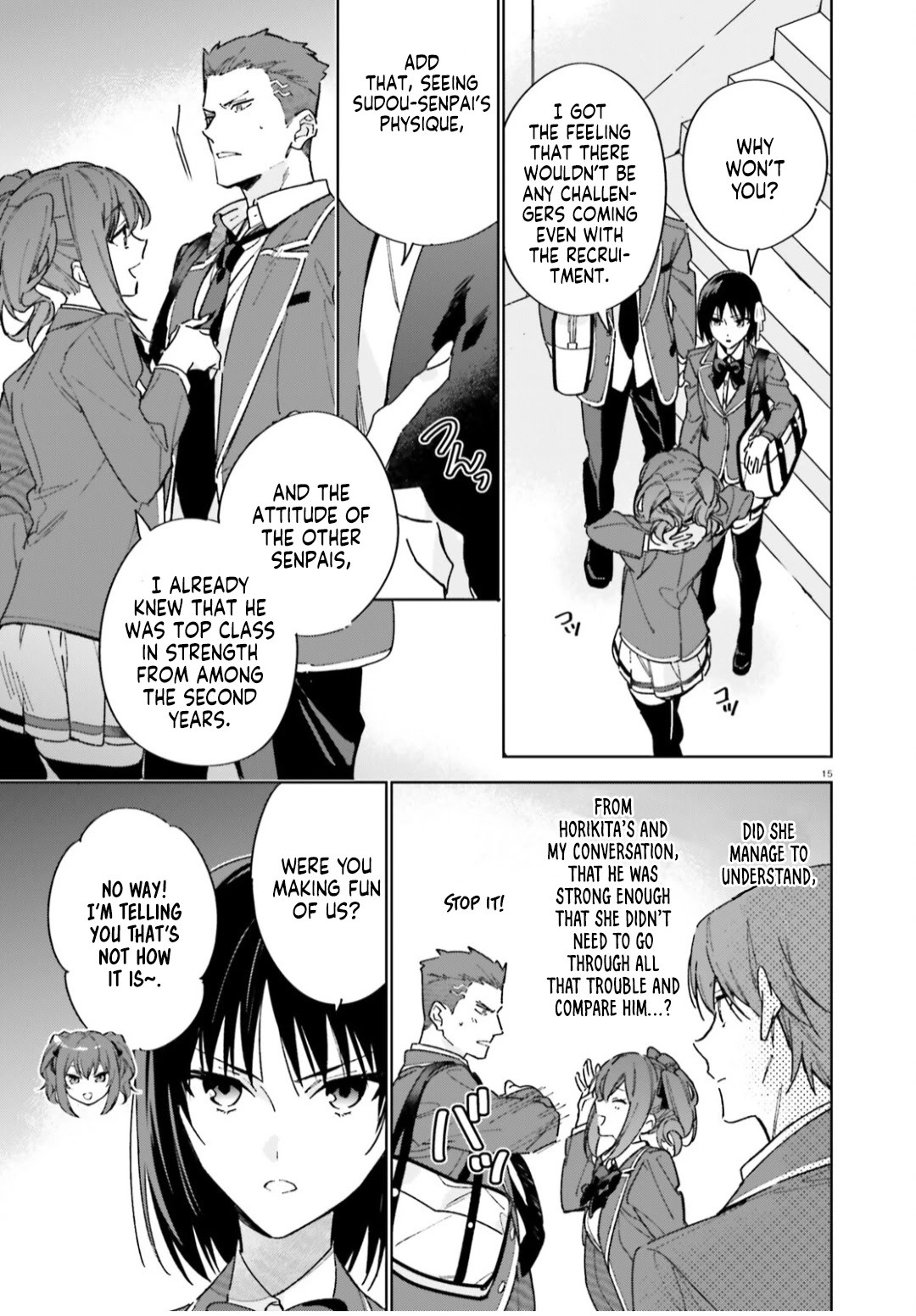 Youkoso Jitsuryoku Shijou Shugi no Kyoushitsu e: 2-nensei-hen Chapter 5 page 16 - Chapter 5: Room 5