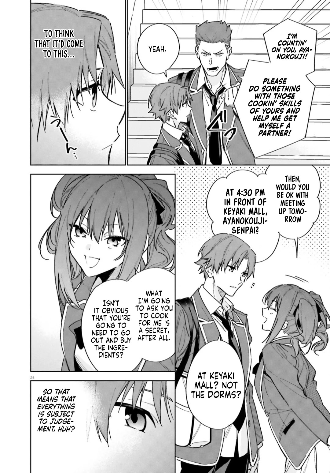 Youkoso Jitsuryoku Shijou Shugi no Kyoushitsu e: 2-nensei-hen Chapter 5 page 25 - Chapter 5: Room 5