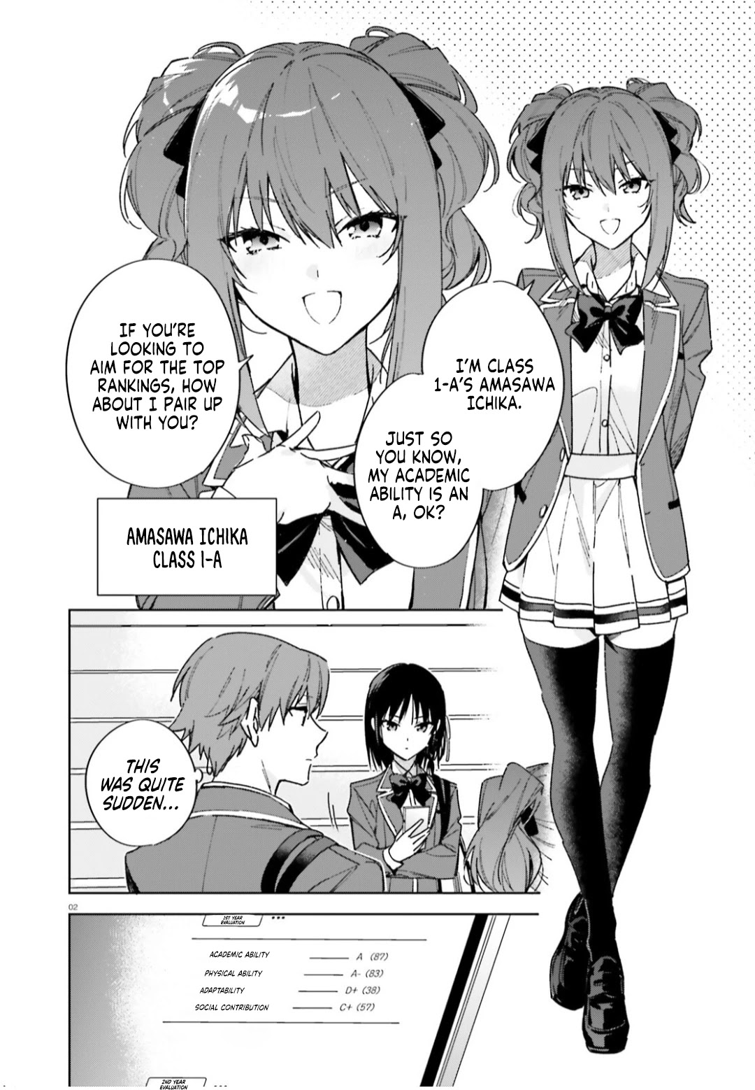 Youkoso Jitsuryoku Shijou Shugi no Kyoushitsu e: 2-nensei-hen Chapter 5 page 3 - Chapter 5: Room 5