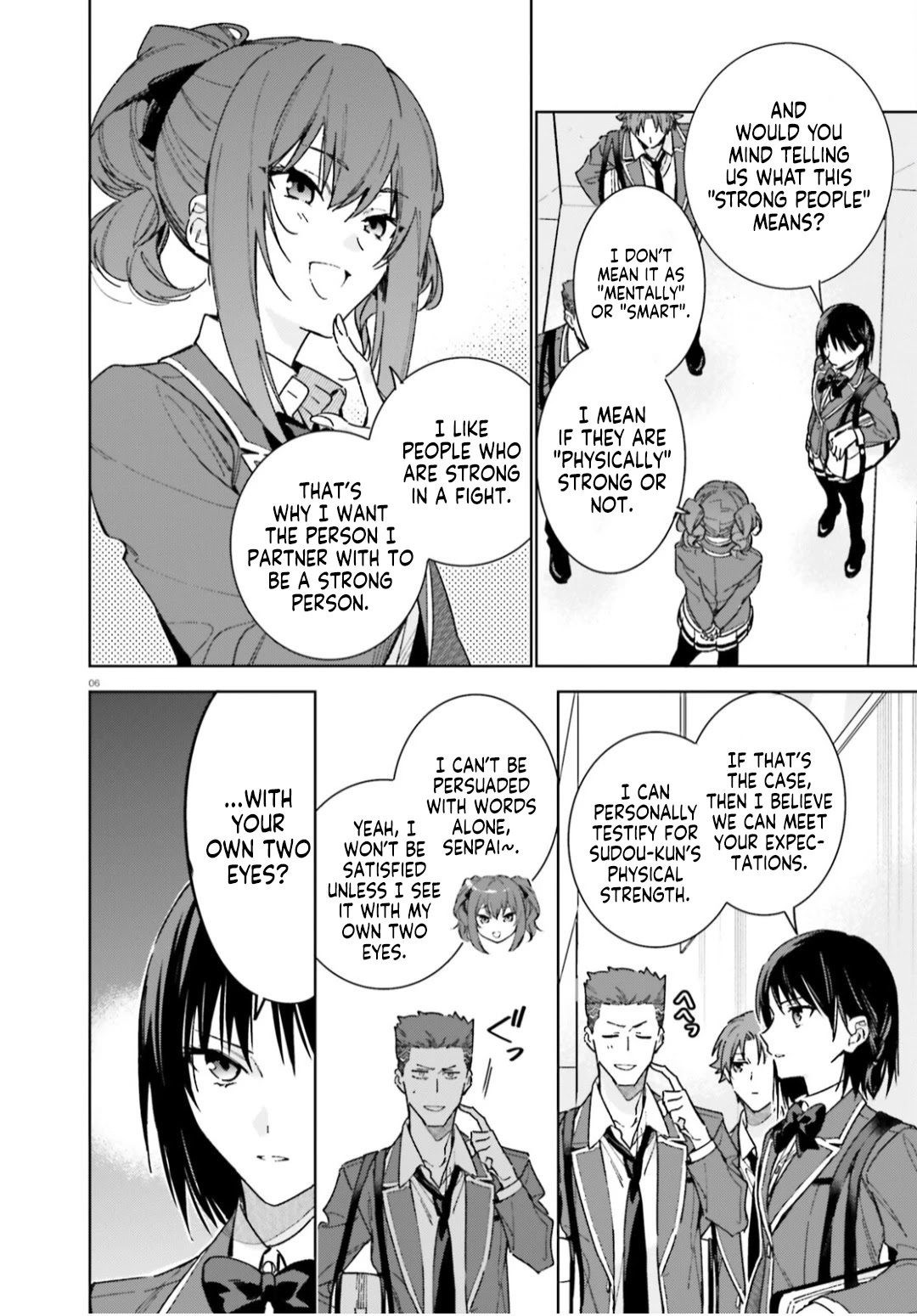 Youkoso Jitsuryoku Shijou Shugi no Kyoushitsu e: 2-nensei-hen Chapter 5 page 7 - Chapter 5: Room 5