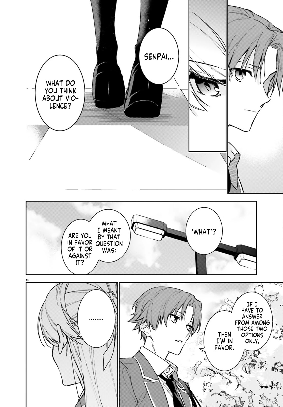 Youkoso Jitsuryoku Shijou Shugi no Kyoushitsu e: 2-nensei-hen Chapter 6 page 11 - Chapter 6: Room 6