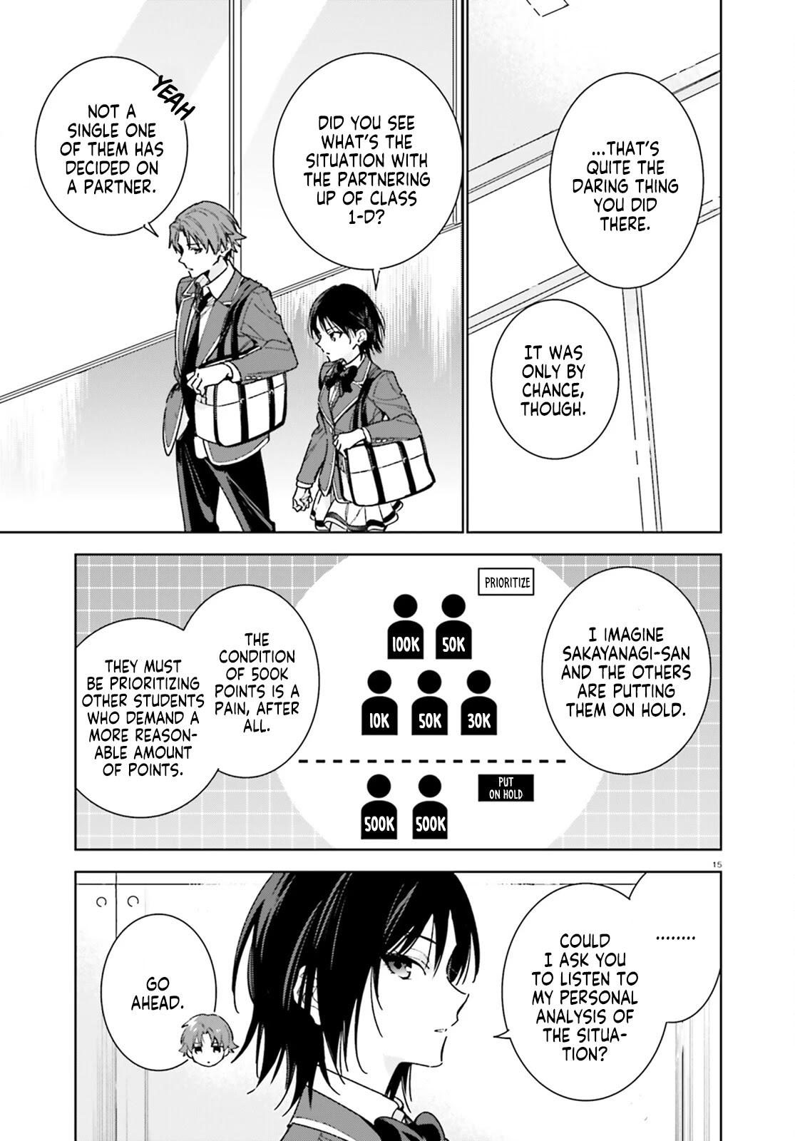 Youkoso Jitsuryoku Shijou Shugi no Kyoushitsu e: 2-nensei-hen Chapter 6 page 16 - Chapter 6: Room 6