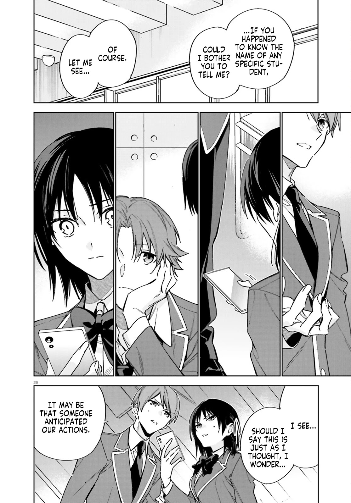 Youkoso Jitsuryoku Shijou Shugi no Kyoushitsu e: 2-nensei-hen Chapter 6 page 27 - Chapter 6: Room 6