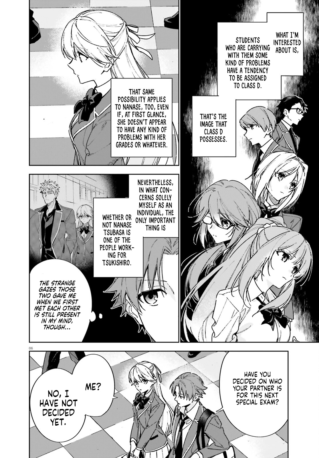 Youkoso Jitsuryoku Shijou Shugi no Kyoushitsu e: 2-nensei-hen Chapter 6 page 7 - Chapter 6: Room 6