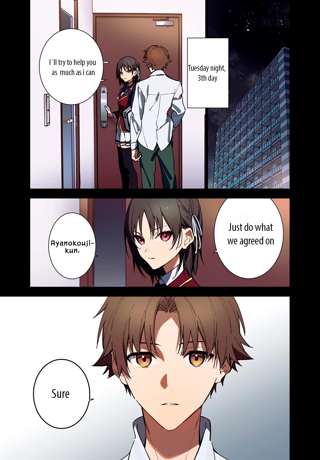 Youkoso Jitsuryoku Shijou Shugi no Kyoushitsu e: 2-nensei-hen Chapter 7 page 1 - Chapter 7: Room 7