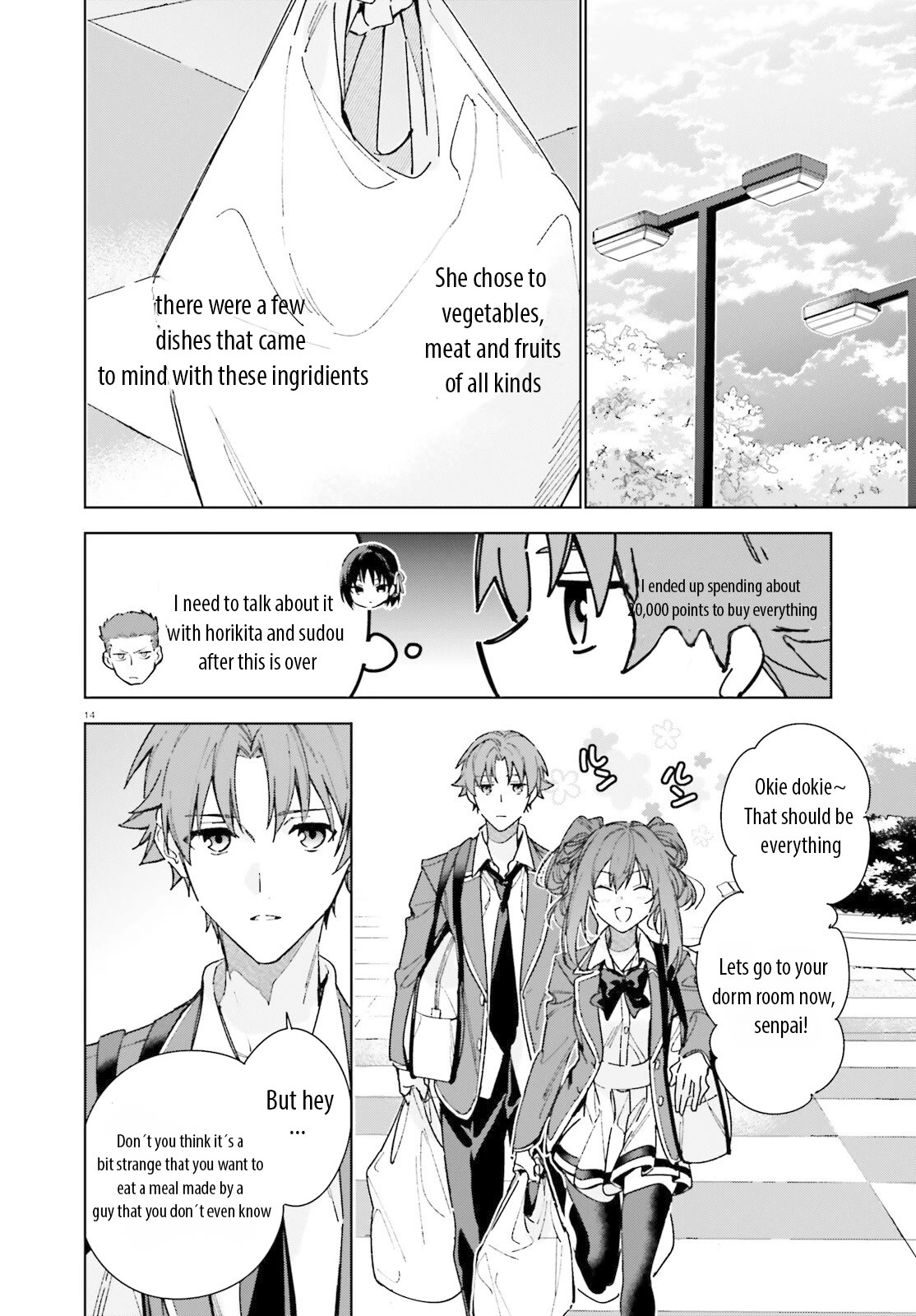 Youkoso Jitsuryoku Shijou Shugi no Kyoushitsu e: 2-nensei-hen Chapter 7 page 12 - Chapter 7: Room 7