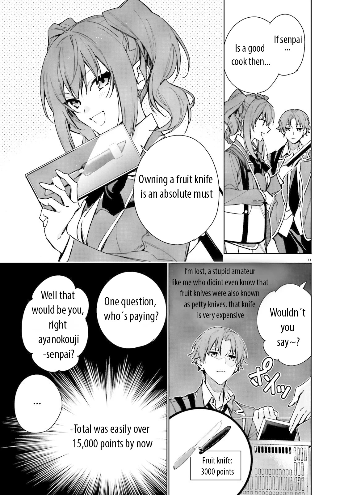Youkoso Jitsuryoku Shijou Shugi no Kyoushitsu e: 2-nensei-hen Chapter 7 page 9 - Chapter 7: Room 7