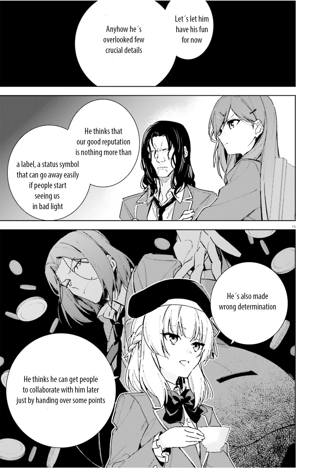 Youkoso Jitsuryoku Shijou Shugi no Kyoushitsu e: 2-nensei-hen Chapter 8.5 page 15 - Chapter 8.5: Room 8.5