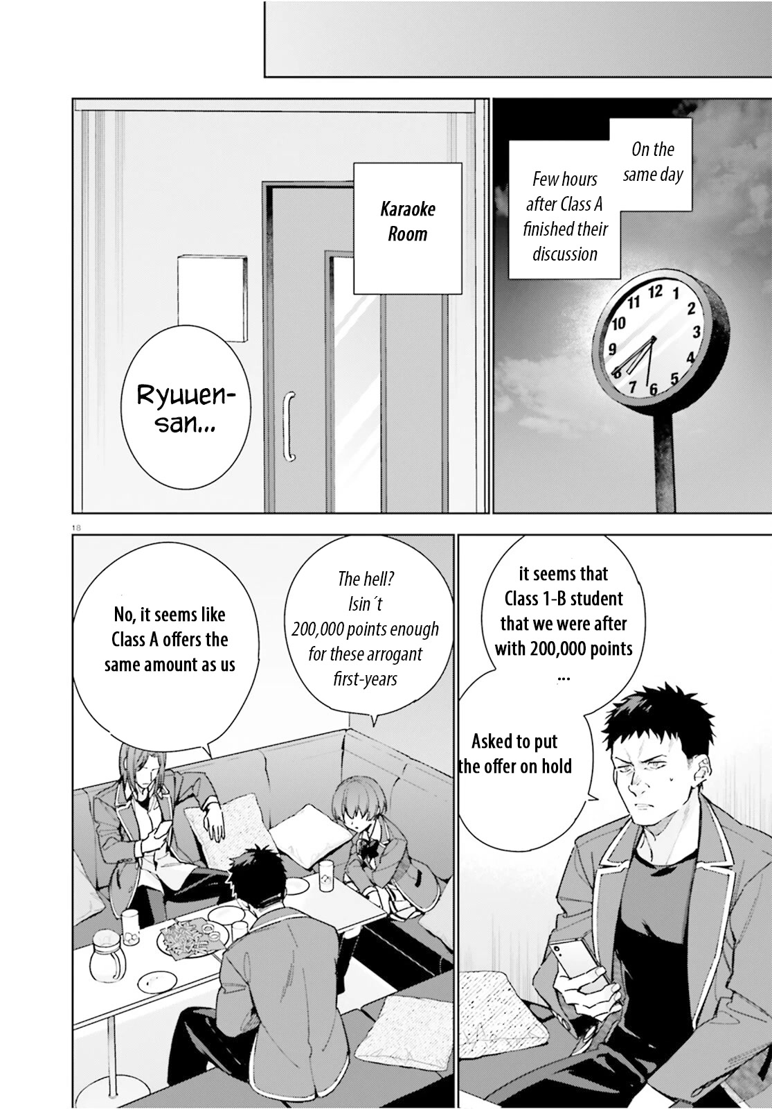 Youkoso Jitsuryoku Shijou Shugi no Kyoushitsu e: 2-nensei-hen Chapter 8.5 page 18 - Chapter 8.5: Room 8.5