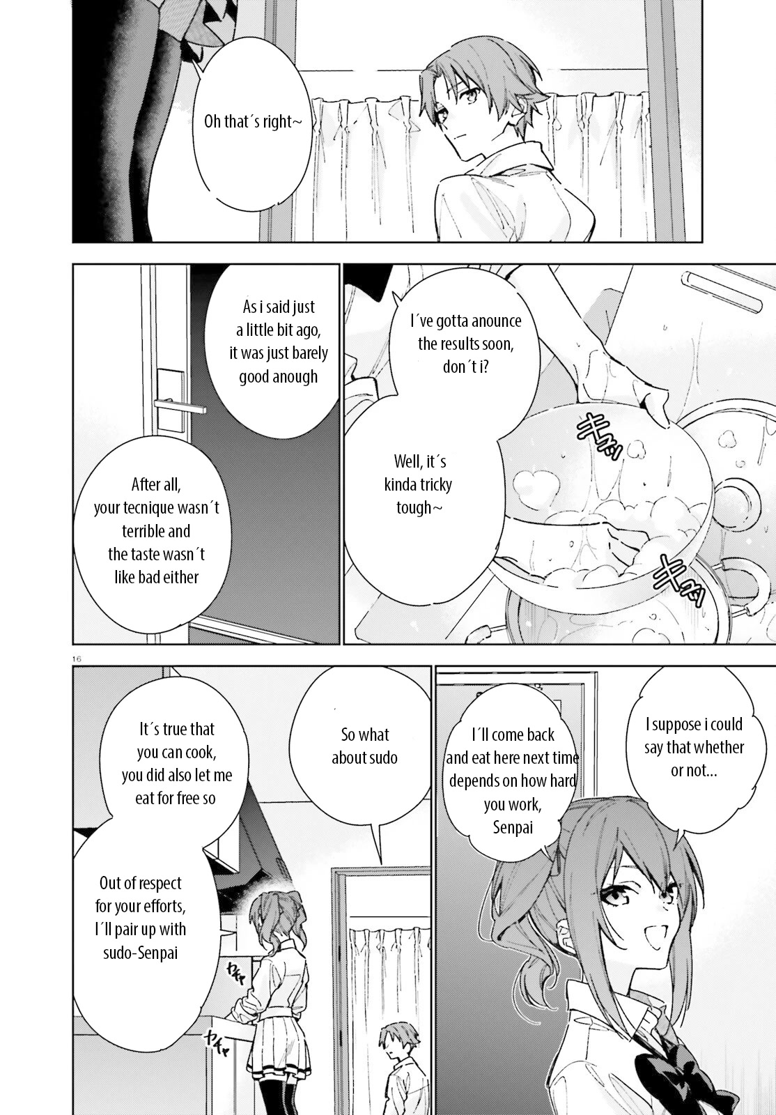 Youkoso Jitsuryoku Shijou Shugi no Kyoushitsu e: 2-nensei-hen Chapter 8 page 16 - Chapter 8: Room 8