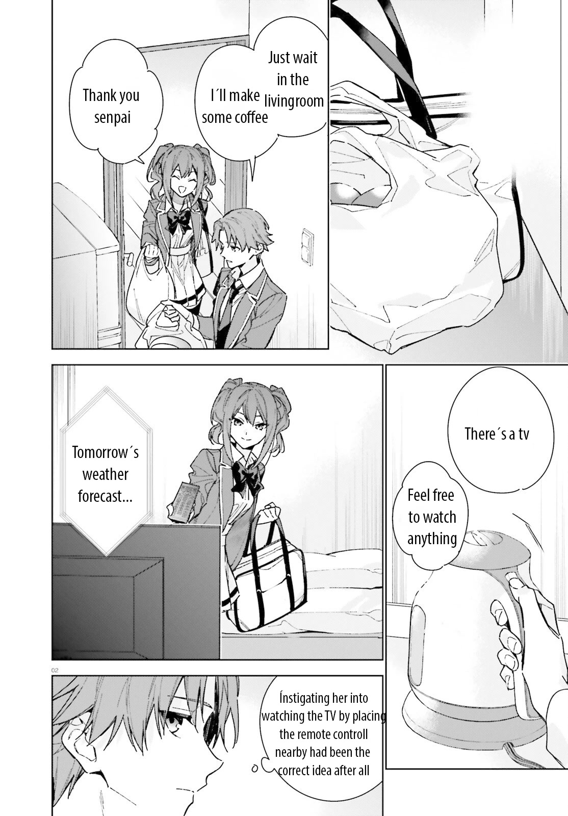 Youkoso Jitsuryoku Shijou Shugi no Kyoushitsu e: 2-nensei-hen Chapter 8 page 2 - Chapter 8: Room 8