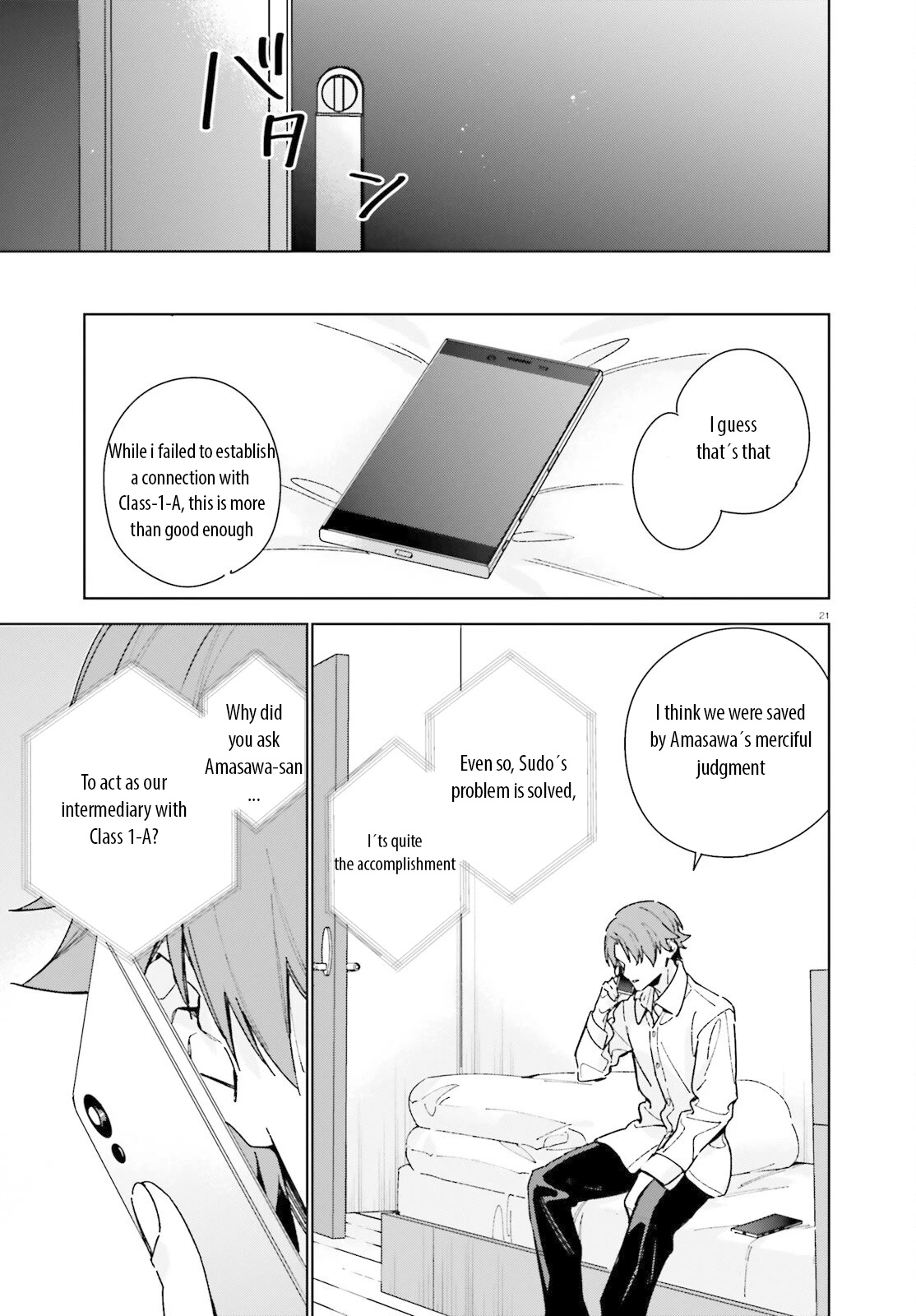 Youkoso Jitsuryoku Shijou Shugi no Kyoushitsu e: 2-nensei-hen Chapter 8 page 21 - Chapter 8: Room 8