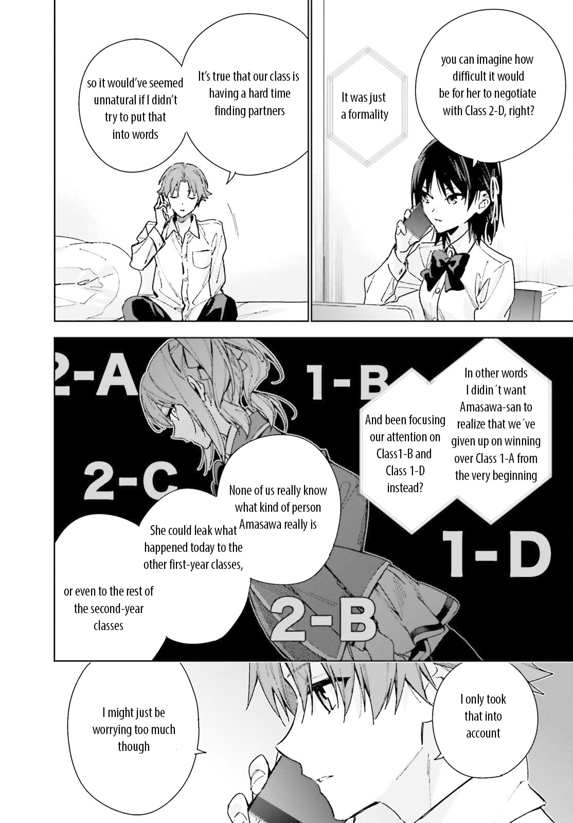 Youkoso Jitsuryoku Shijou Shugi no Kyoushitsu e: 2-nensei-hen Chapter 8 page 22 - Chapter 8: Room 8