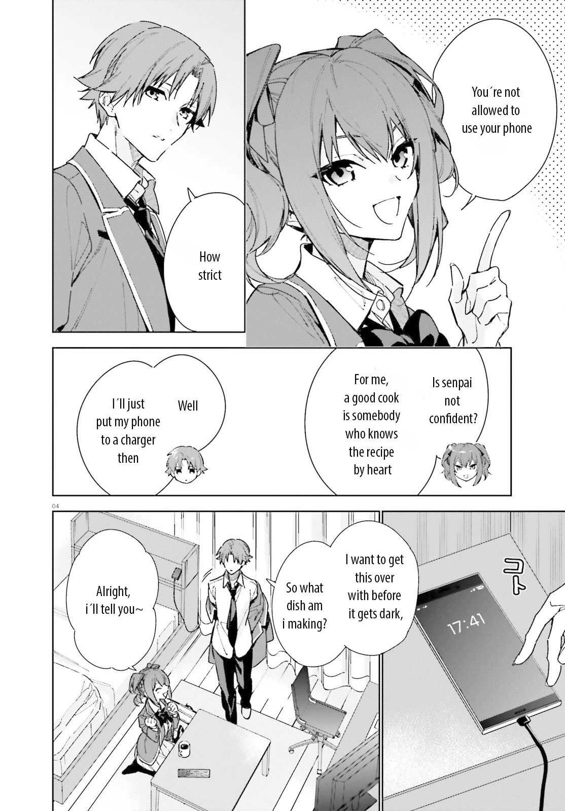 Youkoso Jitsuryoku Shijou Shugi no Kyoushitsu e: 2-nensei-hen Chapter 8 page 4 - Chapter 8: Room 8