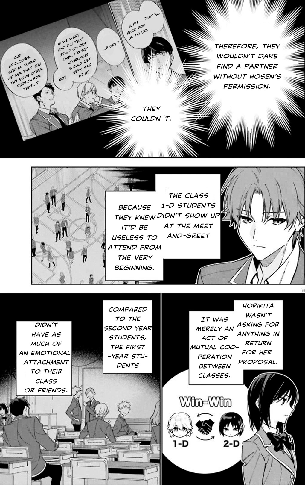 Youkoso Jitsuryoku Shijou Shugi no Kyoushitsu e: 2-nensei-hen Chapter 9 page 19 - Chapter 9: Room 9